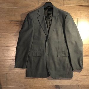 Mens Sport Coat 42 Long Gray